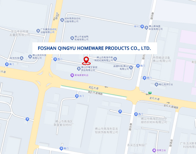 Qingyu homeware - Map